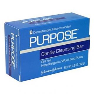 Purpose Cleansing Bar, Gentle, 3.6 oz (102 g)   Beauty   Skin Care