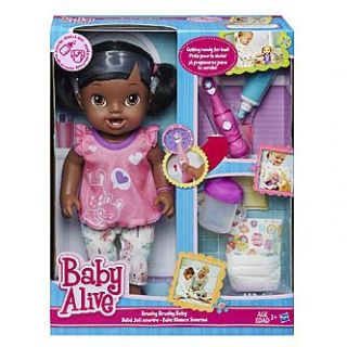 Baby Alive Brushy Brushy Baby Doll   African American   Toys & Games