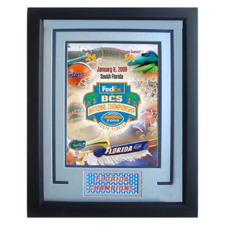 Florida Gators BCS Fedex National Championship Logo Photograph