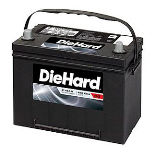 DieHard Automotive Battery  Group Size 24 (Price with Exchange)