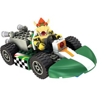 K&apos;NEX Mario Kart Wii Building Set Bowser with Standard Kart