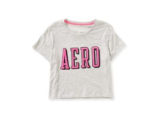 Aeropostale Womens Boxy Embellished T Shirt 052 XS