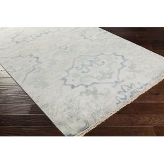 San Michele Hand Knotted Gray/Slate Area Rug by Astoria Grand