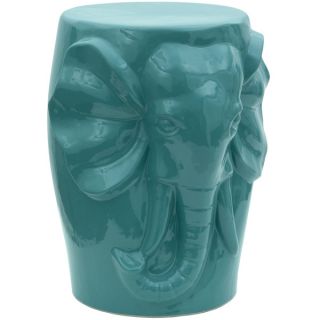 Carved Elephant Porcelain Garden Stool (China)   15924583  