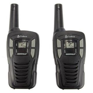 2 COBRA MicroTalk CX102A 16 Mile 22 Channel FRS/GMRS 2 Way Walkie Talkie Radios