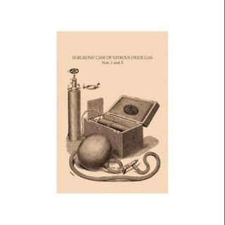 Surgeon's Case of Nitrous Oxide Gas Nos. 1 And 2 Print (Canvas Giclee 12x18)