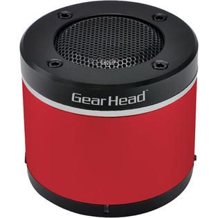 Gear Head Portable Bluetooth Speaker for iPad and iPhone – Red   TVs