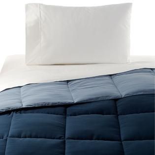 Cannon Reversible Microfiber Down Alternative Comforter   Home   Bed