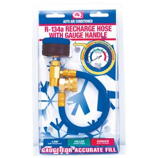 Recharge Hose with Gauge Handle