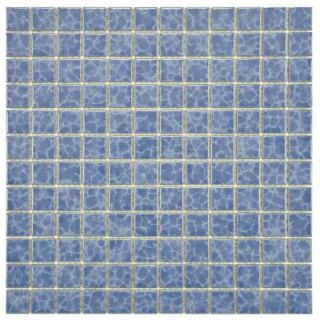 Merola Tile Watersplash Square Catalan 11 3/4 in. x 11 3/4 in. x 6 mm Porcelain Mosaic Floor and Wall Tile FYFW1SCT