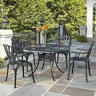 Home Styles Largo 5PC Dining Set with Arm Chairs