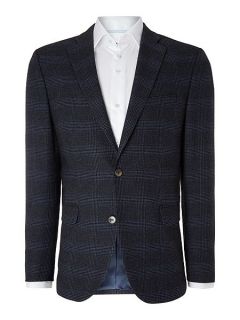 Baumler Prince of wales jacket Blue