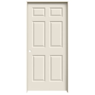 ReliaBilt Prehung Solid Core 6 Panel Interior Door (Common 36 in x 80 in; Actual 37.562 in x 81.688 in)