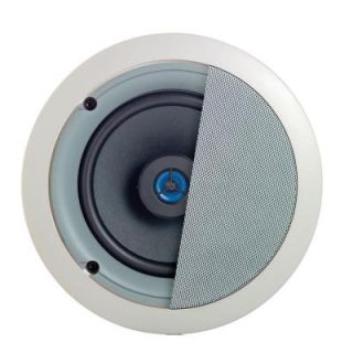 Leviton Spec Grade Sound 120 Watt 2 Way In Ceiling Speakers, White (1 Pair) 011 SGC65 00W
