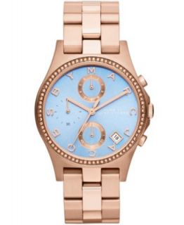 Marc by Marc Jacobs Womens Chronograph Henry Rose Gold Tone Stainless