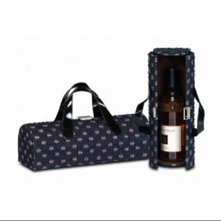 Fashion Avenue Flirtatious Single Wine Bottle Box Clutch   Black Jean