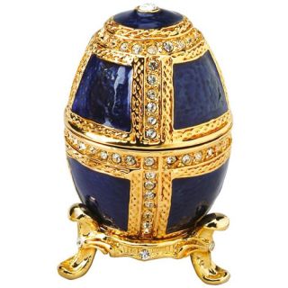 Design Toscano Anya Faberge Style Collectible Enameled Egg