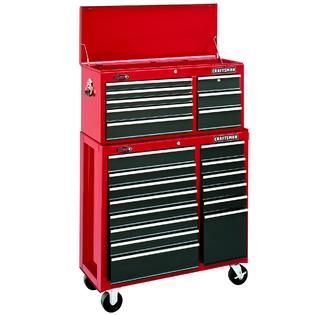 Craftsman  40 Wide 8 Drawer Ball Bearing Tool Chest   Red/Black