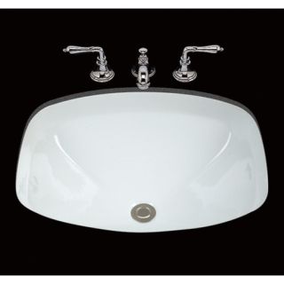 Loretta Double Glazed Bathroom Sink with Overflow by Bates & Bates