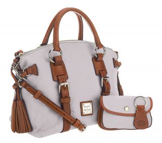Dooney & Bourke Pebble Leather Domed Satchel w/Accessories   Page 6 —