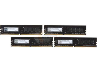 G.SKILL Value Series 32GB (4 x 8GB) 288 Pin DDR4 SDRAM DDR4 2133 (PC4 17000) Desktop Memory Model F4 2133C15Q 32GNT