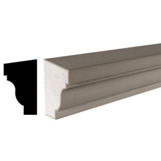 American Pro Decor Cemetrim Collection 4 1/4 in. x 6 1/4 in. x 96 in. Unfinished EPS Exterior Cement Coated Stucco Sill Moulding HDS 2043