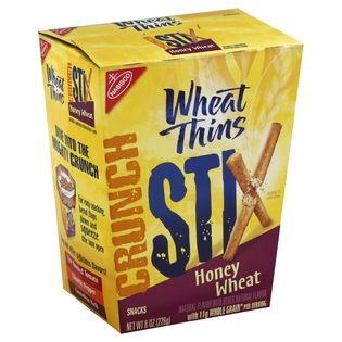Nabisco  Crunch Stix Snacks, Honey Wheat, 8 oz (226 g)