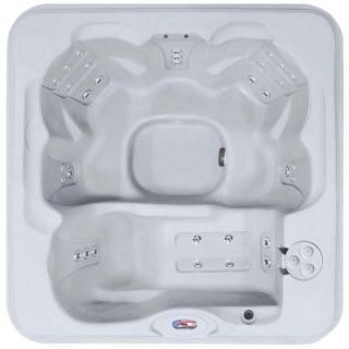 American Spas Sahara 6 Person 30 Jet Lounger Spa with Easy Plug  N Play and Two Port LED Waterfalls AM R730L S