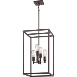 New Harbor 4 Light Chandelier by Quoizel