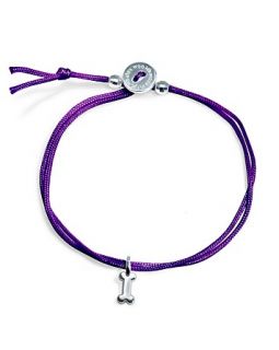 Alex Woo Purple/Dog Bone Cord Bracelet