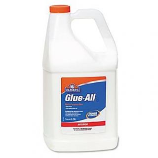 Elmers Glue All White Glue, 1gal, Repositionable Liquid   Office
