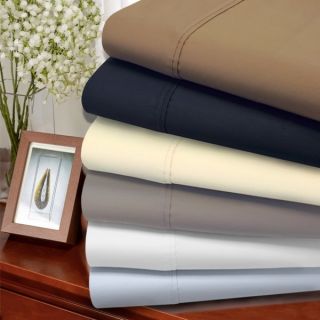 Luxor Treasures 1200 Thread Count Cotton Blend Solid Sheet Set and