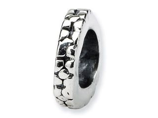 925 Sterling Silver Geometric Security Spacer Bead