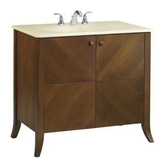 KOHLER Clermont Oxford Transitional Ailanthus Bathroom Vanity (Common 24 in x 22 in; Actual 24 in x 21.5 in)