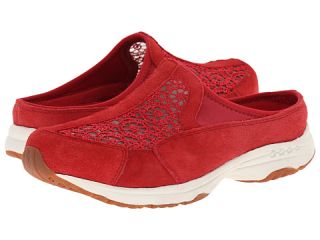 easy spirit travellace red combo suede
