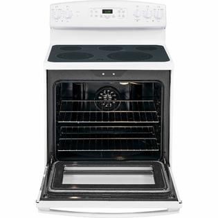 GE  5.3 cu. ft. Electric Range w/ Convection Oven   White