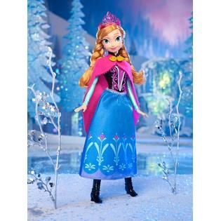 Disney Frozen  Sparkle Anna Doll from the Disney Movie Frozen