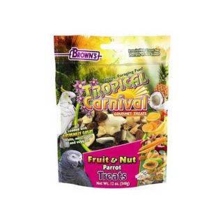 Fm Browns Tropical Carnival Fruit & Nut Parrot Treat 12Oz   16935231