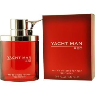 Myrurgia Yacht Man Red Mens 3.4 ounce Eau de Toilette Spray