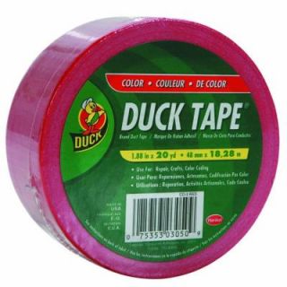 Duck 1.88 in. x 20 yds. All Purpose Duct Tape Red (6 Pack) 392874