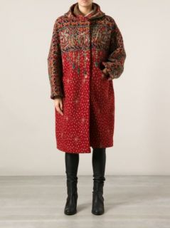 Missoni Vintage Patterned Knitted Coat