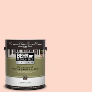 BEHR Premium Plus Ultra 1 gal. #240C 2 Heavenly Song Semi Gloss Enamel Exterior Paint 585001