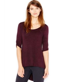 Maison Jules Ruched High Low Tunic, Only at   Tops   Women