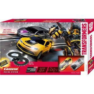 Carrera Transformers Battery Operated Slot Car Set   Toys & Games