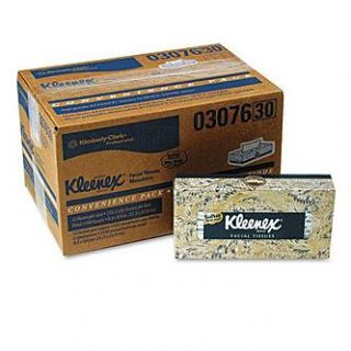 Kimberly Clark Facial Tissue, 125 per Box, 12 per Carton   Food
