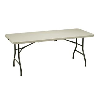 MECO Corporation 6 Utility Fold In Half Table