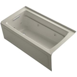 KOHLER Archer 5 ft. Whirlpool Tub in Sandbar K 1122 HL G9