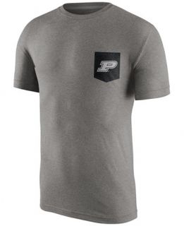 Nike Mens Purdue Boilermakers Resurge Pocket T Shirt   Sports Fan