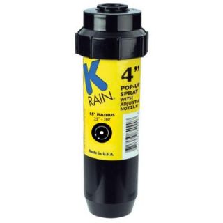 4 in. KSpray Pop Up Sprinkler with Adjustable Pattern Nozzle 840360