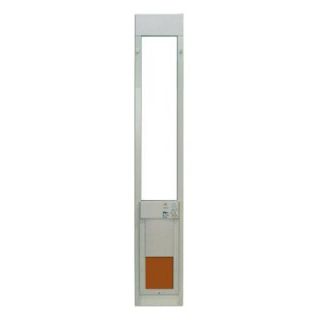 High Tech Pet 8 in. x 10 in. Extra Tall Electronic Fully Automatic Patio Pet Door for Sliding Glass Doors PX 1SGT